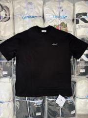 1:1 Top Quality OW Half Arrow Tee