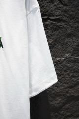 BLCG Green Tape Print Logo White T-shirt