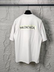 BLCG Tape Logo" Cotton T-shirt