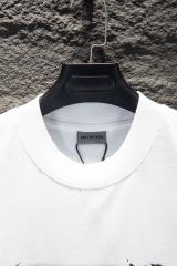 BLCG Green Tape Print Logo White T-shirt