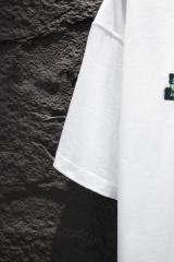 BLCG Green Tape Print Logo White T-shirt