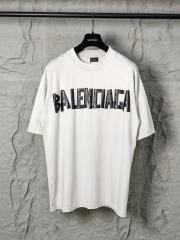 BLCG Tape BB Logo White Tee
