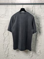 BLCG Vintage Washed Print Black Tee