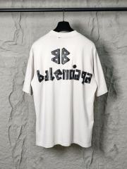 BLCG Tape BB Logo White Tee