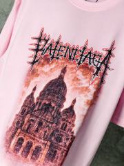 BLCG Gothic Church Print Pink T-shirt