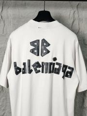 BLCG Tape BB Logo White Tee