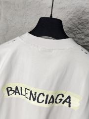 BLCG Tape Logo" Cotton T-shirt