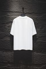 BLCG Green Tape Print Logo White T-shirt