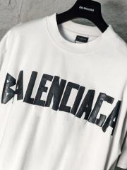 BLCG Tape BB Logo White Tee