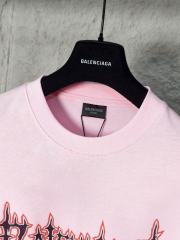 BLCG Gothic Church Print Pink T-shirt