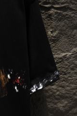 BLCG Graffiti Paint Splatter Print Oversized Cotton T-shirt