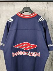 BLCG Oversized Football Jersey Print Short Sleeve T-shirt