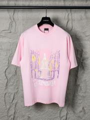 BLCG Fountain Print Pink Tee
