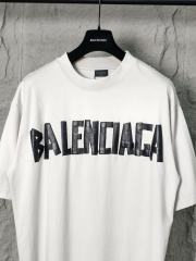 BLCG Tape BB Logo White Tee