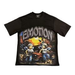 Angel Rhinestone Print T-Shirt - Oversized Streetwear tee 28978762