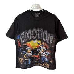 Angel Rhinestone Print T-Shirt - Oversized Streetwear tee 28978762