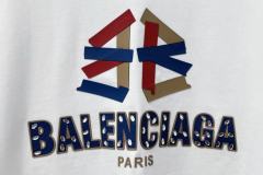 BLCG Rhinestone Embellished Logo Oversized Cotton T-Shirt