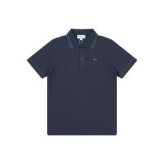 Classic Black Piqué Polo Shirt