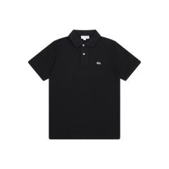 Classic Black Piqué Polo Shirt