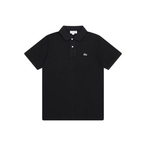 Classic Black Piqué Polo Shirt