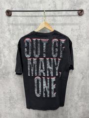 Vintage doomsday ruins submerged Statue of Liberty cracked slogan distressed T-shirt 29053411