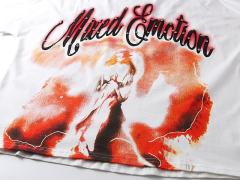 Flame Smudge Angel Rhinestone Print Tee 29105631