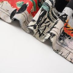 Splatter Graffiti Racing Print Washed Tee 2 colors 29098142