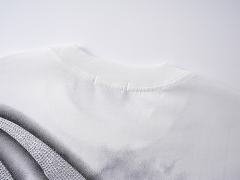 Dove Angel Gradient Rhinestone Print Washed Tee 2 colors 29105639