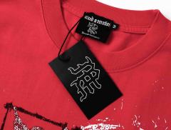 Red Warning Cupid Print Washed Tee 29105637