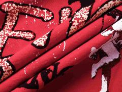 Red Warning Cupid Print Washed Tee 29105637