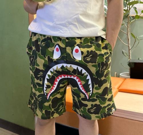1:1 Top Quality Bape ABC Camo Shark Shorts