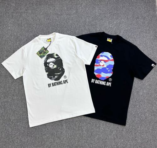 1:1 Quality Bape A Bathing 26SS T-Shirt White Black