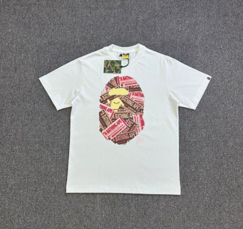 1:1 Quality Bape A Bathing 26SS Chocolate T-Shirt White Black