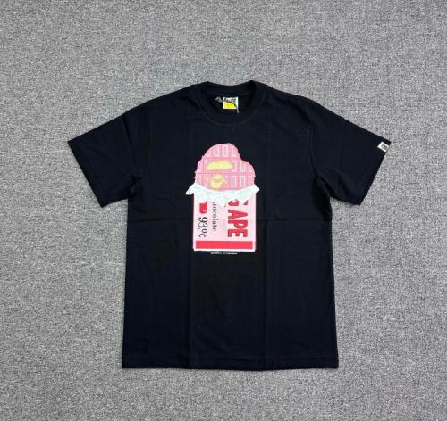 1:1 Quality Bape A Bathing 26SS Chocolate T-Shirt White Black