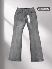1:1 quality version Vintage Grey Bootcut Denim Pants