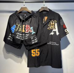 Amir* Varsity Championship Print Shirt & Shorts