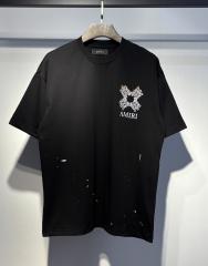 Amir* Thorn Cross Logo Printed T-Shirt
