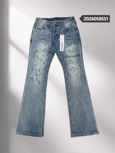 1:1 quality version Vintage Destroyed Bootcut Denim Pants