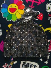 1:1 Top Quality BAPE ABC Dot Shark Full Zip Hoodie