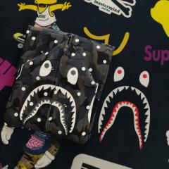 1:1 Top Quality BAPE ABC Dot Shark Full Zip Hoodie