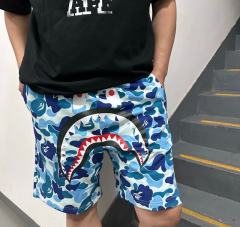 1:1 Top Quality Bape ABC Camo Shark Shorts