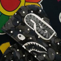 1:1 Top Quality BAPE ABC Dot Shark Full Zip Hoodie