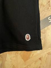 bape Shark Embroidery Small Logo Heavyweight Cotton Casual Shorts 29060744