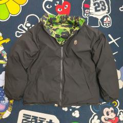 4 Colors Bape Reversible ABC Camo Padded Cotton Jacket