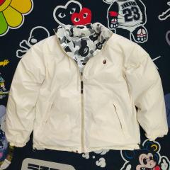 4 Colors Bape Reversible ABC Camo Padded Cotton Jacket