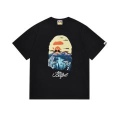 Bape T-Shirt Black White