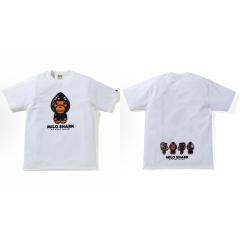 Bape T-Shirt Black White