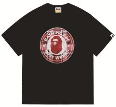 Bape MCM T-Shirt Black White