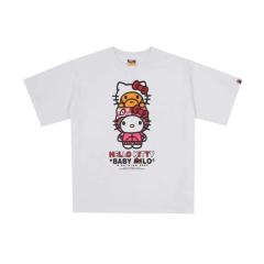 Bape Hello Kitty T-Shirt Black White