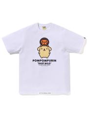 Bape Babymilo T-Shirt Black White